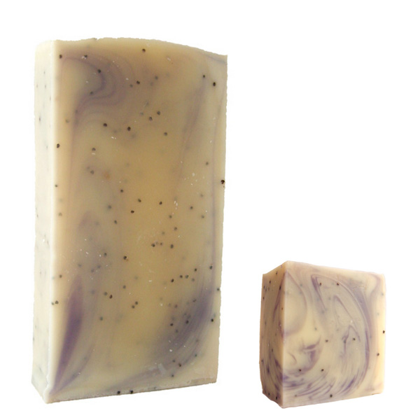 savons SAF exfoliants lavandin et pavot