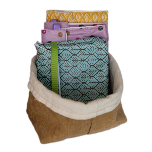 pochettes imperméables de transport pour savons, cousu maison