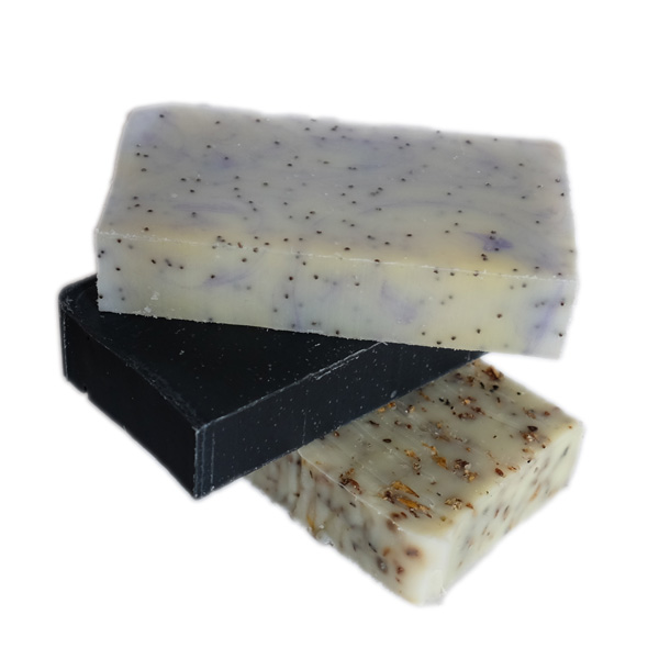 lot 3 grands savons SAF exfoliants ou purifiants