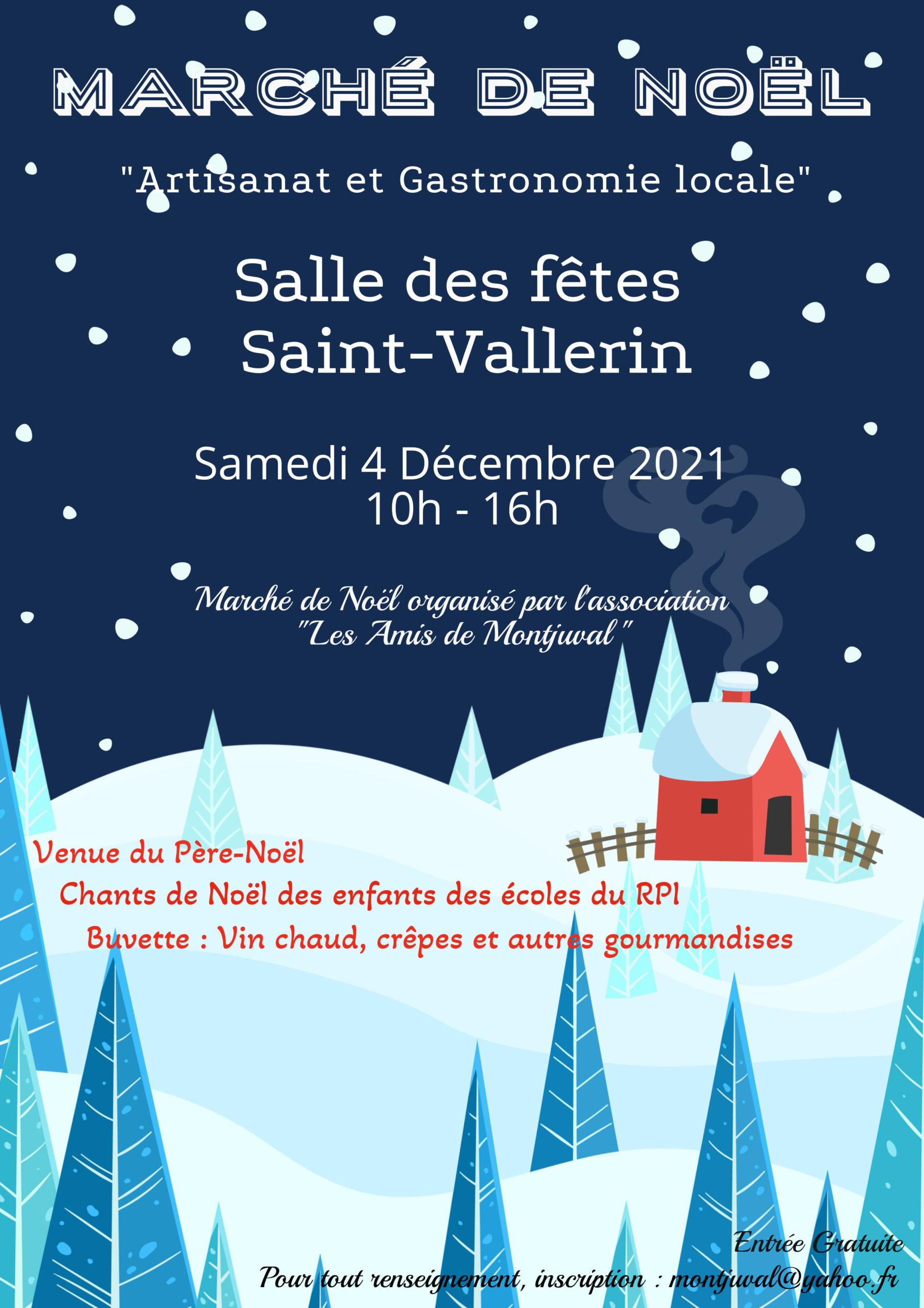 Lire la suite à propos de l’article Présence de la savonnerie Bulle de m&rsquo;Alice sur le marché de Noël de St Vallerin le 04/12/2021