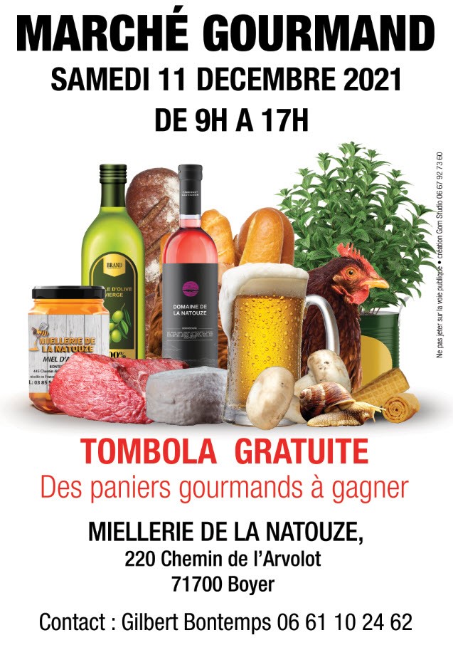 Lire la suite à propos de l’article Présence de la savonnerie Bulle de m&rsquo;Alice sur le marché de Noël de Boyer le 11/12/2021