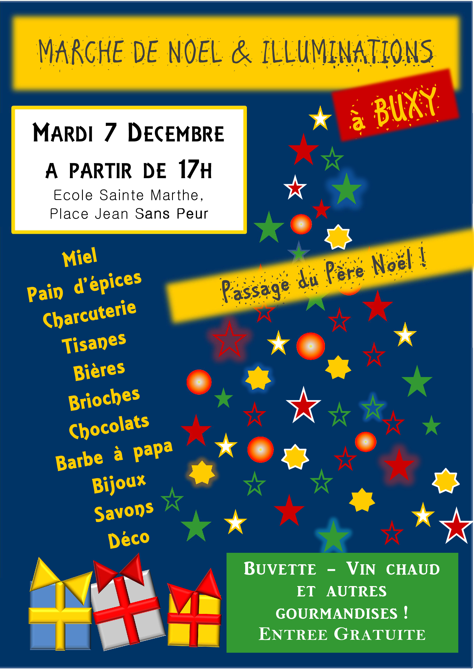 Lire la suite à propos de l’article Présence de la savonnerie Bulle de m&rsquo;Alice sur le marché de Noël de Buxy le 07/12/2021