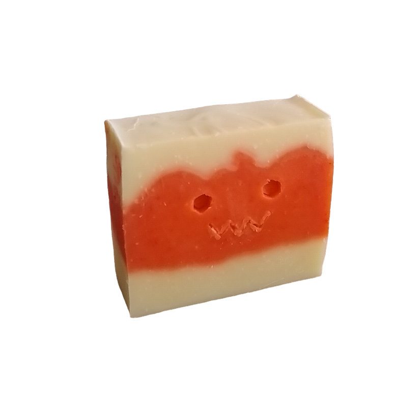 savon citrouille, édition spéciale pour Halloween du savon orange & bois de Hô
