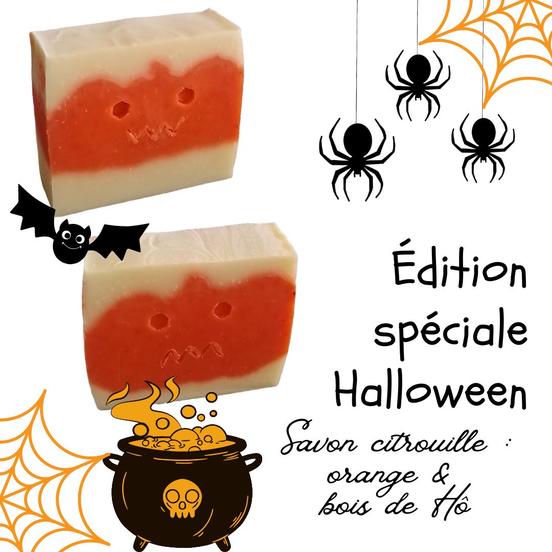 Vous consultez actuellement Nouvelle édition spéciale : un savon citrouille pour Halloween
