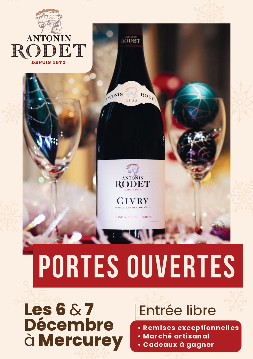 Lire la suite à propos de l’article Portes ouvertes au clos Antonin Rodet le 7 décembre 2024