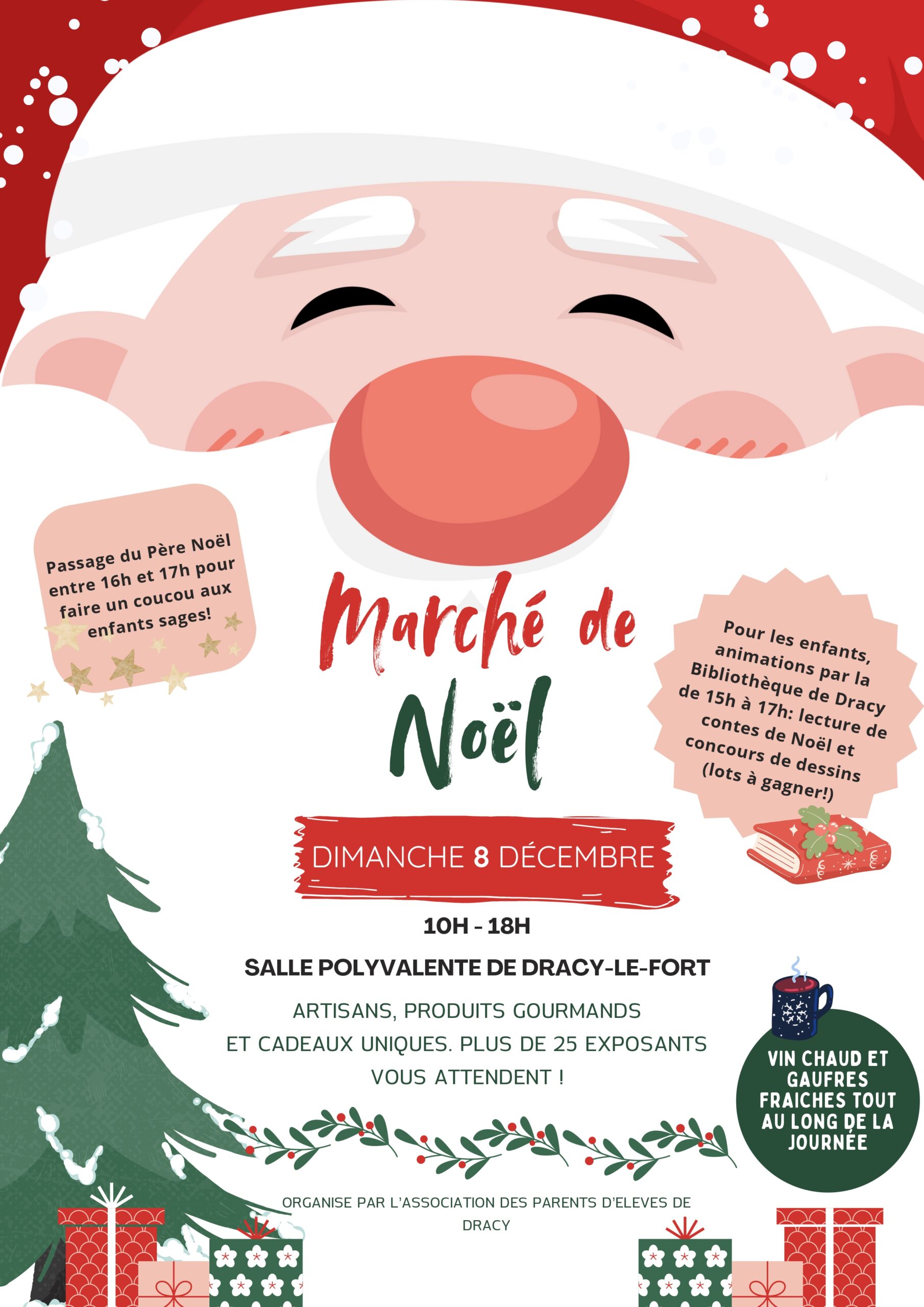 Lire la suite à propos de l’article marché de Noël de Dracy le 8 décembre 2024