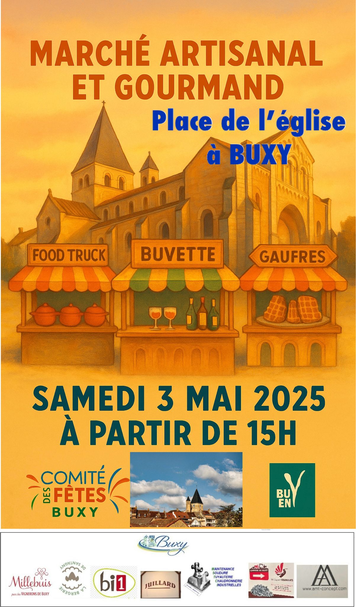 Lire la suite à propos de l’article Festival de la pierre à Buxy le 3 mai 2025