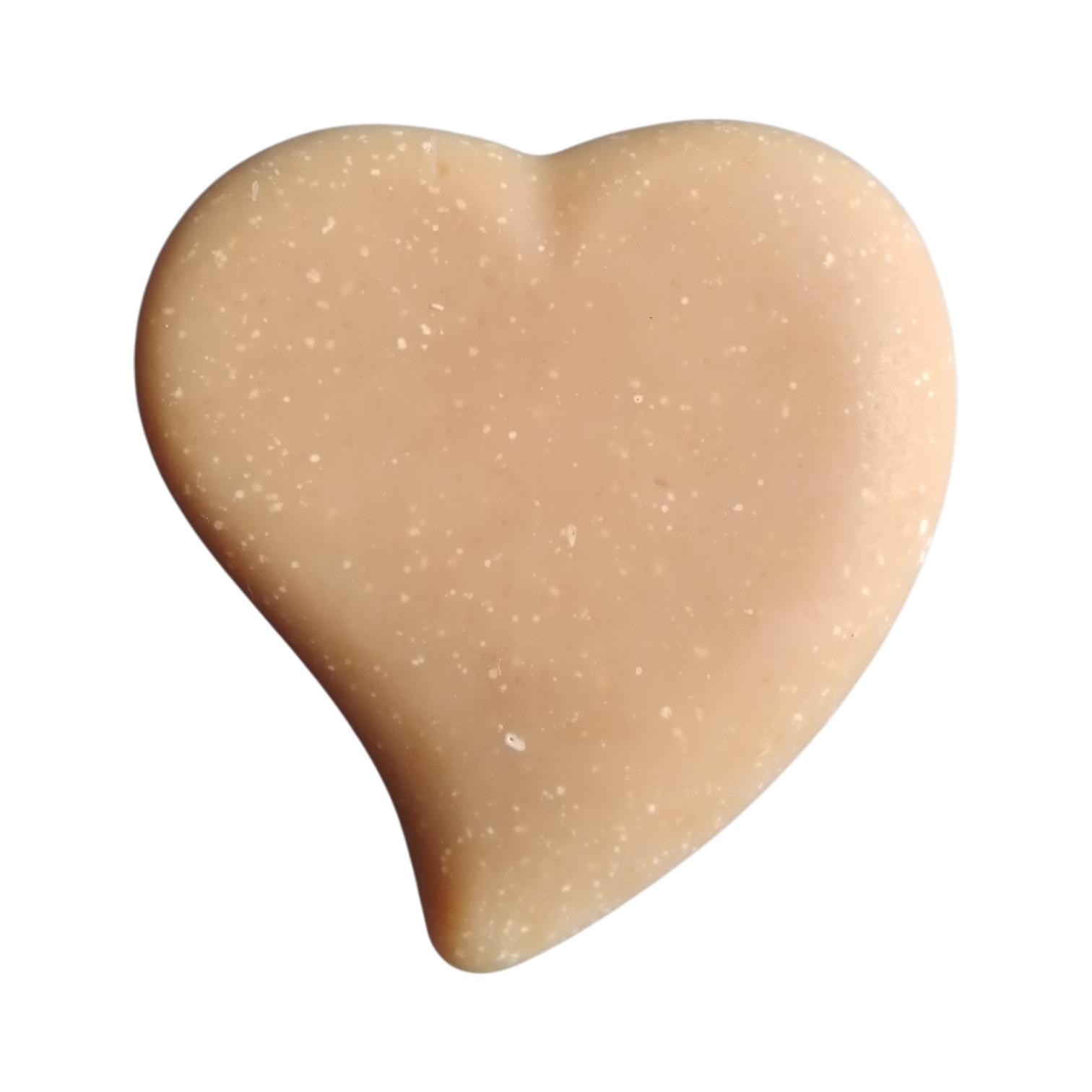 savon en forme de cœur lait de chèvre et miel