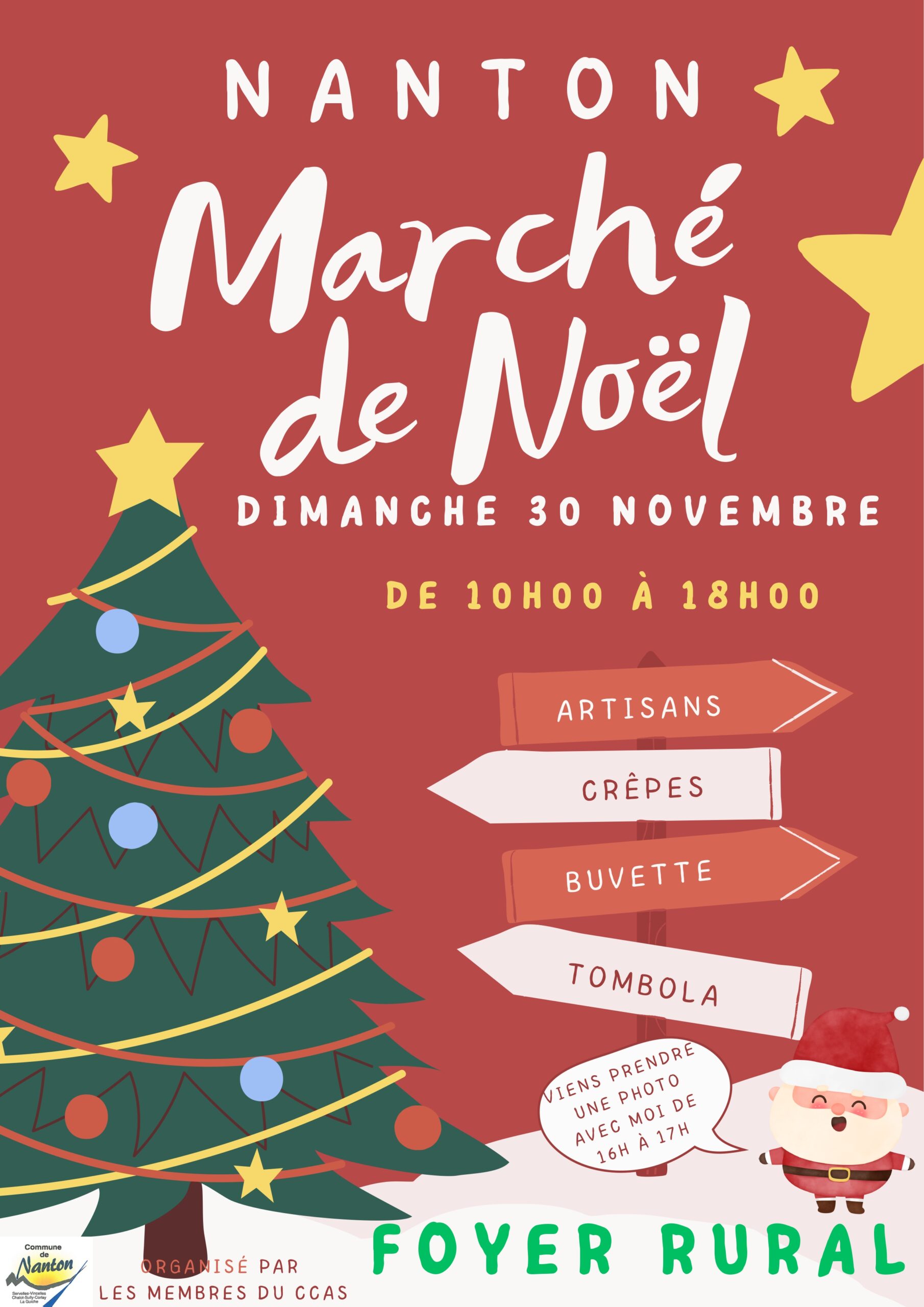 Lire la suite à propos de l’article Marché de Noël de Nanton le 30 novembre 2025